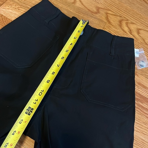 Anthropologie The Colette Cropped Wide-Leg Pants Magic Fabric Size 27 NWT READ - Picture 7 of 15